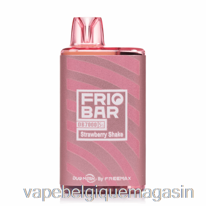 Vape Shop Bruxelles Freemax Friobar Db7000 Shake à La Fraise Jetable